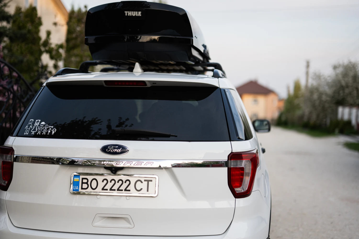 Ford Explorer back seat organizer