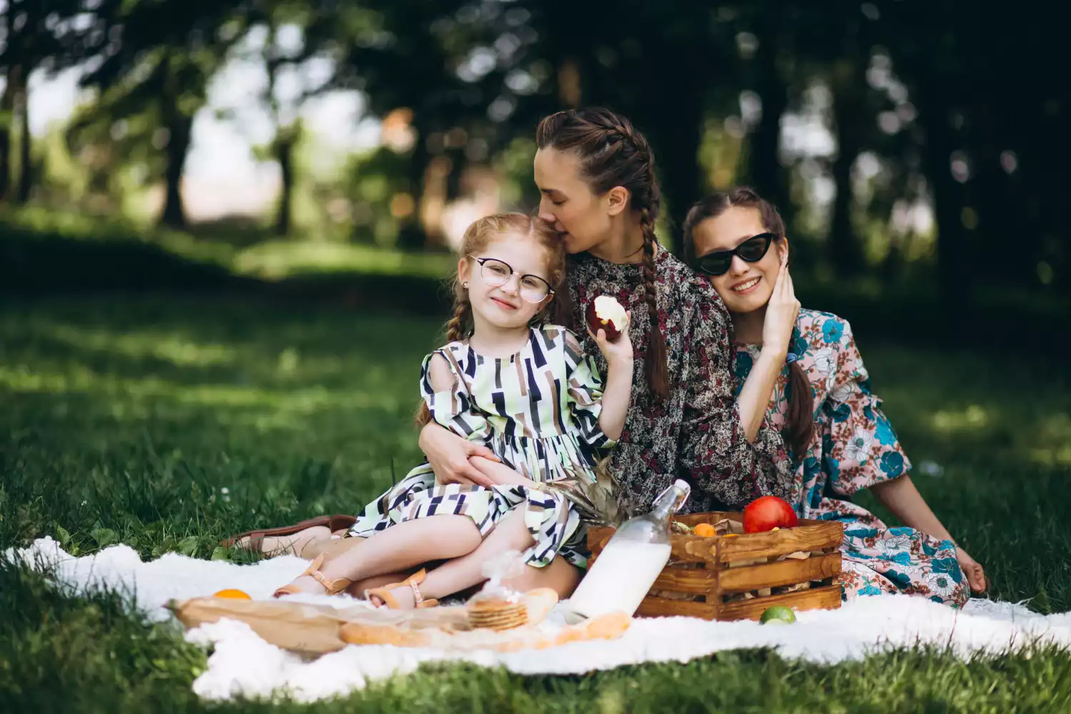 hippie picnic blanket