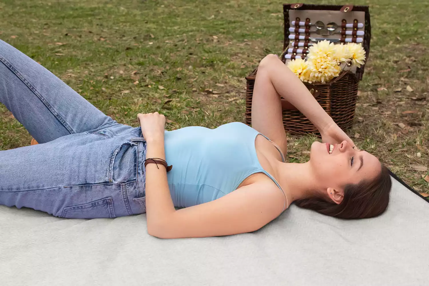 beach picnic blanket mat