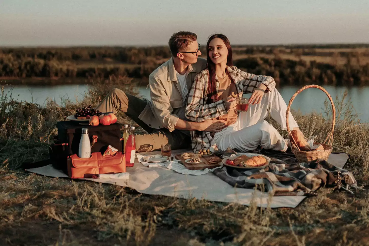 traditional picnic blanket
