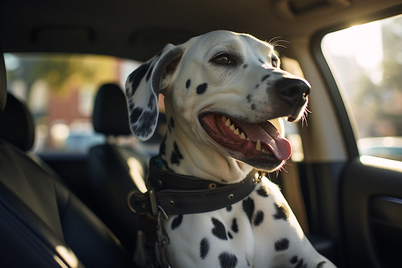 Ford EcoSport Dog Car Seat Belt for Dalmatians