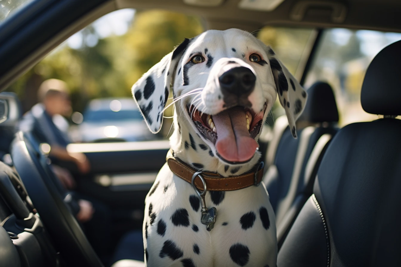 Dodge Challenger Dog Car Seat Belt for Dalmatians